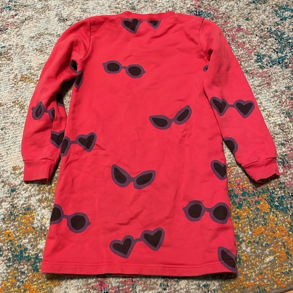 Kids Red Heart Sunglasses Shirt - Picture 2 of 4